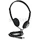 Manhattan Stereo Headphones schwarz