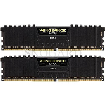 32GB Corsair CMK32GX4M2A2400C16 DDR4-2400 Vengeance LPX Kit Black