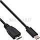 InLine USB 3.1 Kabel, Typ C an Micro-B