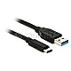 DeLOCK USB 3.1 Kabel 0.5m USB A / USB Type-C / USBC