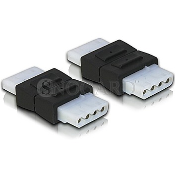 DELOCK Adapter Power 4pin 13.3cm 5.25Zoll Bu/Bu