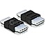 DeLOCK 65045 Adapter Power 4pin 13.3cm 5.25Zoll Buchse/Buchse
