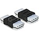 DeLOCK 65045 Adapter Power 4pin 13.3cm 5.25Zoll Buchse/Buchse
