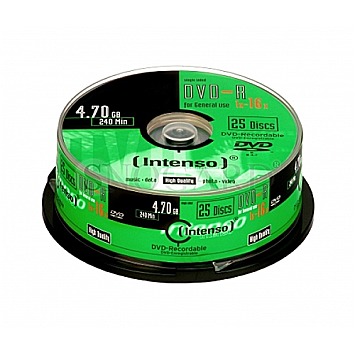 DVD-R 4, 7GB 25er Spindel 16x