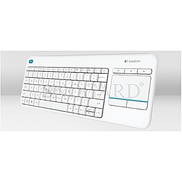 Logitech K400 Plus Wireless Touch Keyboard white