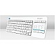 Logitech K400 Plus Wireless Touch Keyboard white