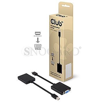Club3D CAC-1103 Mini DisplayPort > VGA aktiv