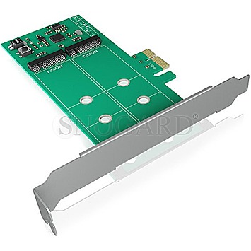 ICY BOX PCI-E Karte 2xM.2 SATA SSD
