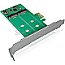 ICY BOX PCI-E Karte 2xM.2 SATA SSD