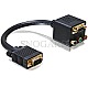 DeLOCK 65059 VGA auf Cinch Adapter 20cm schwarz