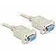 DeLOCK 84169 Seriell Nullmodem 3m Kabel 9pin
