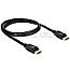 DeLOCK 83805 Displayport 1.2 Kabel 4K 1m schwarz
