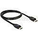 DeLOCK 83805 Displayport 1.2 Kabel 4K 1m schwarz