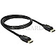 DeLOCK 1m Displayport 1.2 Kabel 4K schwarz