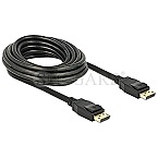 DeLOCK 5m Displayport 1.2 Kabel 4K schwarz