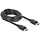 DeLOCK 83808 Displayport 1.2 Kabel 4K 5m schwarz