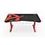 Arozzi Arena Gaming-Tisch rot