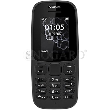 Nokia 105 Dual-SIM (2017) black