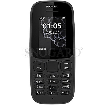 Nokia 105 Dual-SIM (2017) black