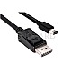 Club 3D CAC-1115 MiniDisplayPort 1.4 zu DisplayPort 1.4 2m schwarz