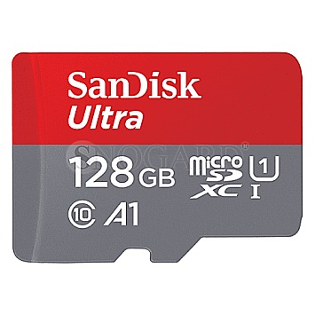 128GB SanDisk Ultra microSDXC Kit 100MB/s UHS-I A1/Class 10