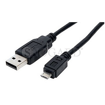 Helos Kabel USB-A Stecker/USB-B microStecker 1m