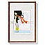 Walther New Lifestyle 30x40cm taupe Kunststoff Bilderrahmen / Fotorahmen
