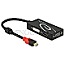 DELOCK 62855 Adapter mini Displayport 1.2 -> VGA / HDMI / DVI 4K Passiv