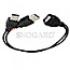Allnet USB 2.0 Daten Power Kabel 10cm schwarz