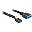 DeLOCK Pin Header USB 2.0 (Buchse)/USB 3.0 (Stecker) 30cm