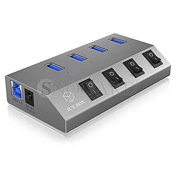 ICY BOX IB-HUB1405-C3 4-port USB-A 3.0