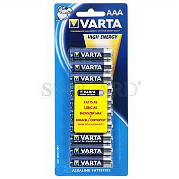 Varta High Energy Micro AAA 10er-Pack