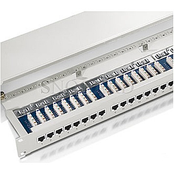 Equip Patch Panel 19" CAT5e 16-Port lichtgrau