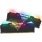 16GB Patriot PVR416G320C6K Viper RGB DDR4-3200 Kit Black