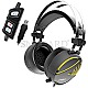 Gamdias Hebe M1 RGB Gaming Headset schwarz/gelb