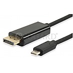 Equip USB Kabel Type-C Stecker -> DisplayPort Stecker 4K 1.8m schwarz