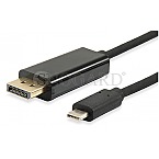 Equip 140251 USB Kabel Type-C Stecker -> DisplayPort Stecker 4K 1.8m schwarz