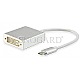 Equip Adapter USB 3.0 Type-C Stecker -> DVI Buchse 4K 15cm