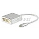 Equip 133453 Adapter USB 3.0 Type-C Stecker -> DVI Buchse 4K 15cm