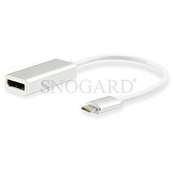 Equip Adapter USB 3.0 Type-C Stecker -> DisplayPort Buchse 4K 15cm