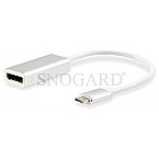 Equip 133458 Adapter USB 3.0 Type-C Stecker -> DisplayPort Buchse 4K 15cm