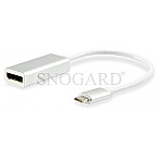 Equip Adapter USB 3.0 Type-C Stecker -> DisplayPort Buchse 4K 15cm