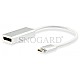 Equip 133458 Adapter USB 3.0 Type-C Stecker -> DisplayPort Buchse 4K 15cm