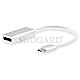 Equip Adapter USB 3.0 Type-C Stecker -> DisplayPort Buchse 4K 15cm