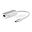 Equip Adapter USB 3.0 Type-C Stecker -> RJ45 Gbit LAN 4K 15cm