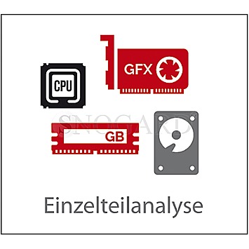 Serviceleistung Einzelteilanalyse MBO, CPU oder RAM