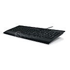 Logitech K280e Corded Keyboard Schweizer Layout schwarz