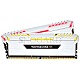16GB Corsair CMR16GX4M2C3000C15W DDR4-3000 Vengeance RGB White Kit