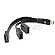 Conceptronic HUBBIES USB 3.1 Typ-C schwarz