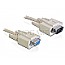 DeLOCK 84064 Anschlusskabel RS232 Seriell Sub-D9 Stecker / Buchse 2m